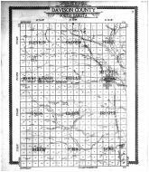 Davison County Outline Map, Davison County 1909 Microfilm